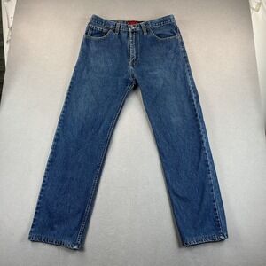 VTG Levis 501 Jeans Mens 33x30 Blue‎ Selvedge Denim USA 90s Tag 34x34